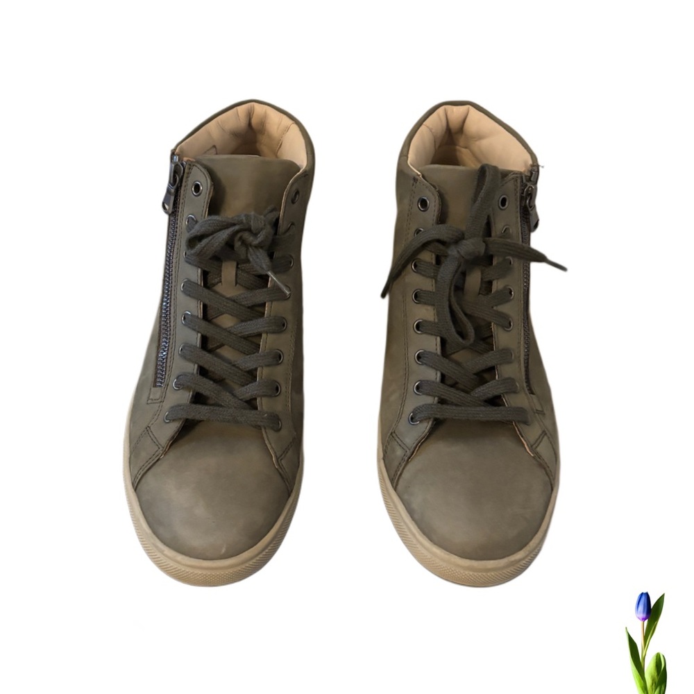 Mephisto Nolita Moss Nubuck sneaker shoes leather boots Size 9.5